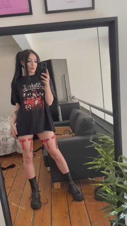 Do you like what’s underneath my band tee??