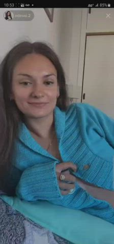 accidental nipslip tiktok exposed boobs teen tits gif