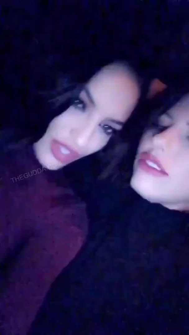 Tongue Action 2 Girls Share A VERY Passionate Kiss Together 