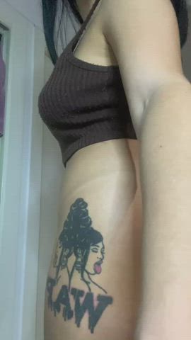 Offering you taste out how thick my butt is and how tiny it is actually inside