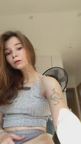 cute pussy teen gif