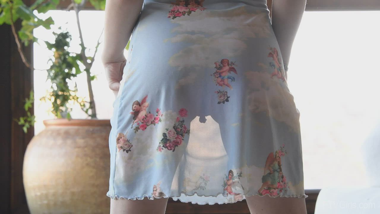 Pussy Lips Skirt Softcore gif