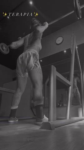 ass pornstar workout yoga pants gif