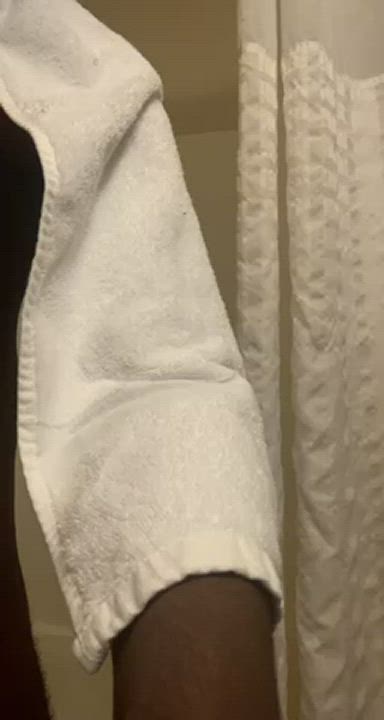 BBC Bathroom Oiled gif