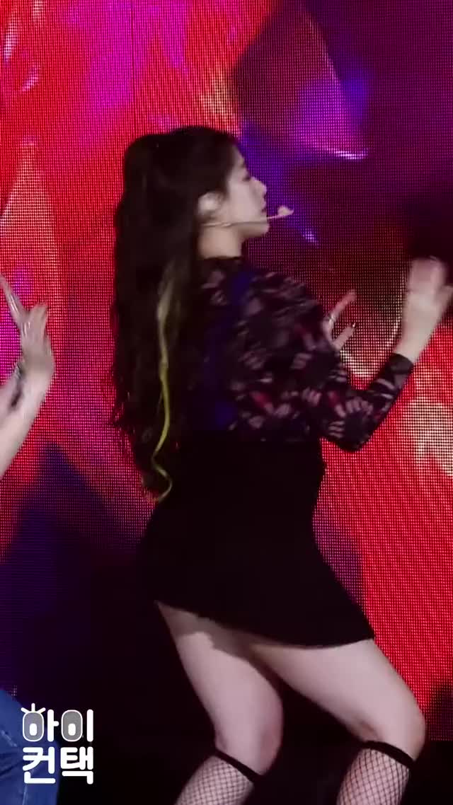 Shuhua (여자)아이들, 사랑해 슈화 포커스, 하이! 컨택 [더 쇼 200428]