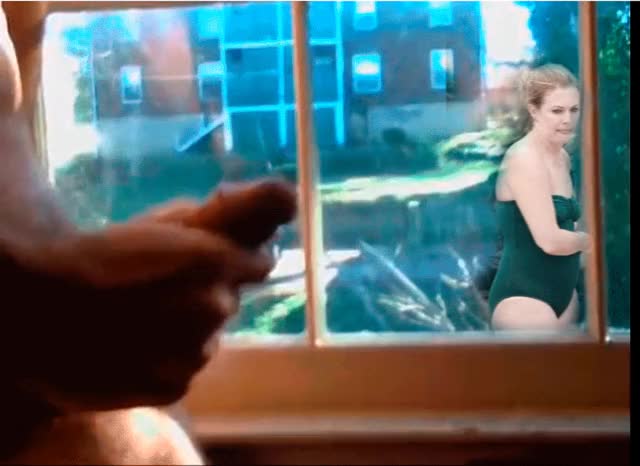 Melissa in the window