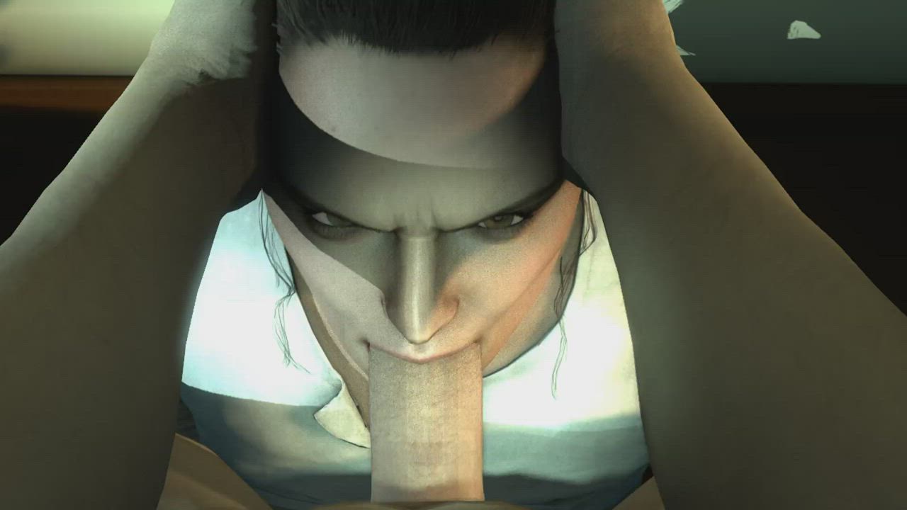 Rey Forcefully Deepthroated - Made By Me [Skeletron27]