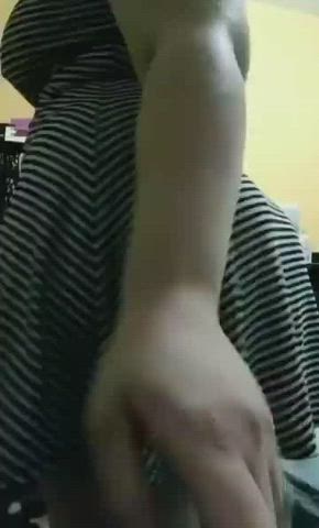 bbw big ass dress pawg pigtails thick gif