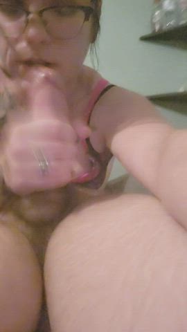 drooling sloppy spit gif
