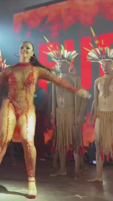 big ass big tits brazilian celebrity curvy milf see through clothing gif
