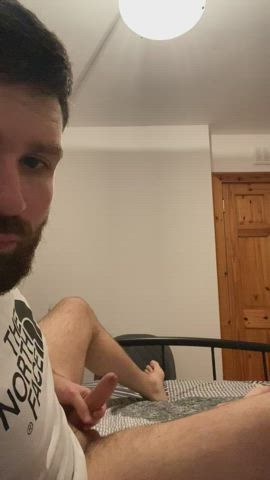 Cock Foreskin Male Masturbation gif
