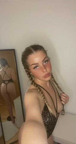 I know u always wanted to play with my boobies babe <3