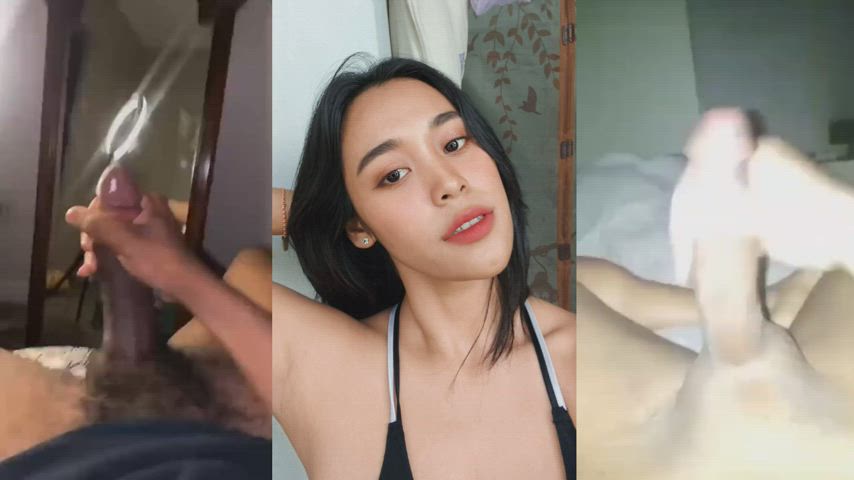 asian bbc babe babecock big ass big tits boobs interracial tits gif
