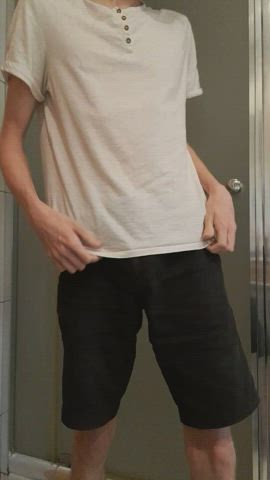 [22] POV: you invite me back to your place after our date and order me to strip down