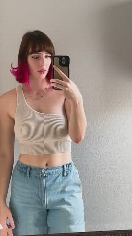 babe big tits tiktok gif