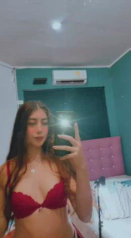Body Latina Legs Lingerie Long Hair Small Tits Teen gif
