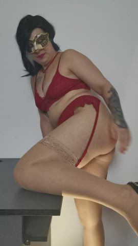 amateur big ass brunette lingerie onlyfans small tits stockings suspenders gif