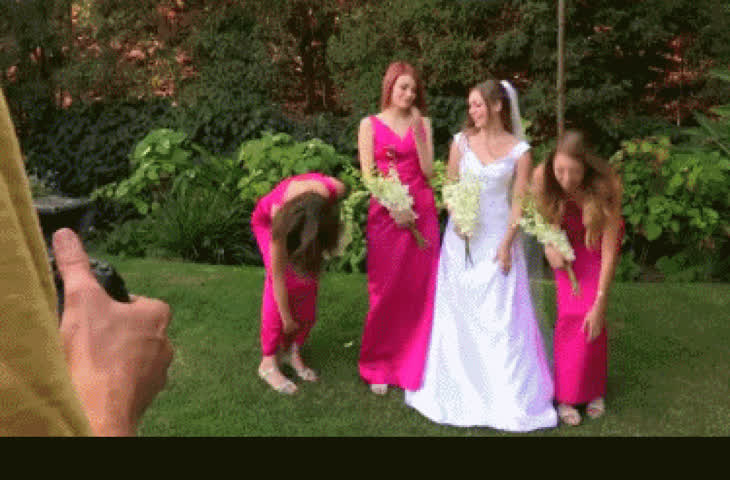 bottomless bride flashing hairy pussy pussy pussy lips shaved pussy tight pussy wedding