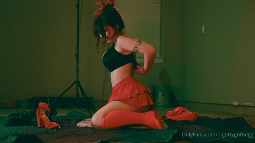 big tits bouncing tits cowgirl gif