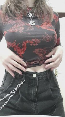College OnlyFans Pale Perky Petite Tits Titty Drop Porn GIF by grulla