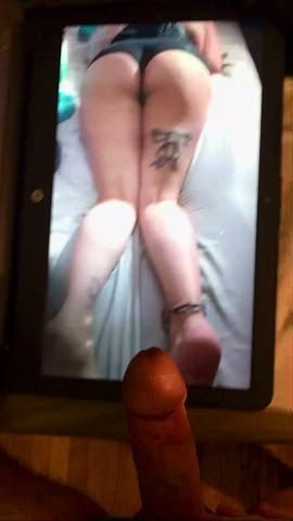 cock cum cumshot legs pretty tribute gif
