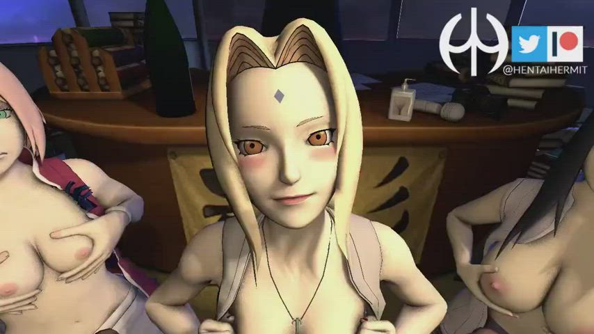 Tsunade Titty Fuck POV (Hentai Hermit) [Naruto Shippuden]