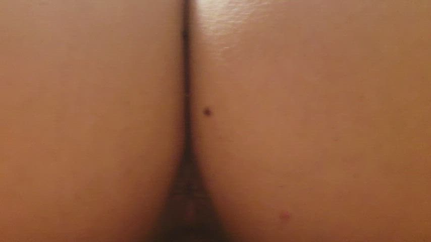 Amateur Anal Play Asshole Big Ass Couple Reverse Cowgirl gif