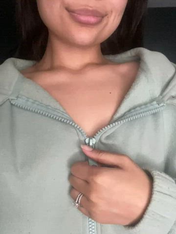 boobs puffy small nipples small tits adorable-porn petite tiny-tits gif