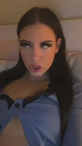 care to donate ur load to this tiny teen tiktoker f18