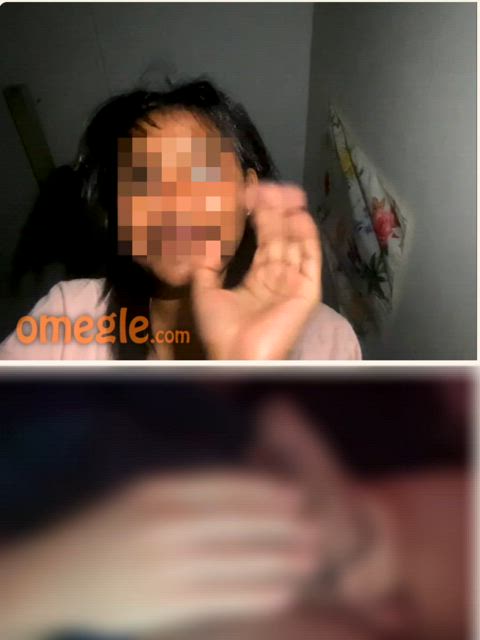 college girl squirts + shows her feet to big cock stud