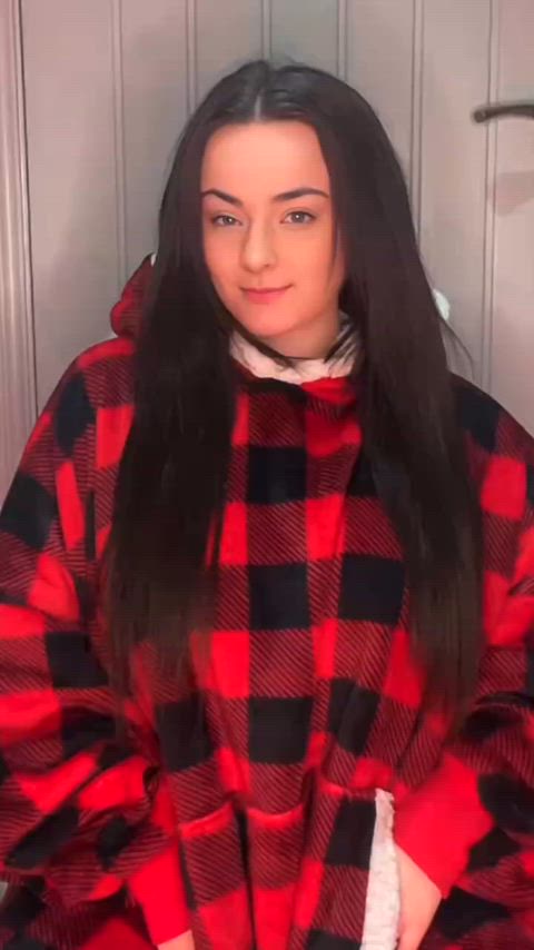 babe bouncing tits homemade tiktok r/tiktits gif