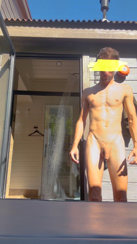 Just Waiting on the Shower to Warm