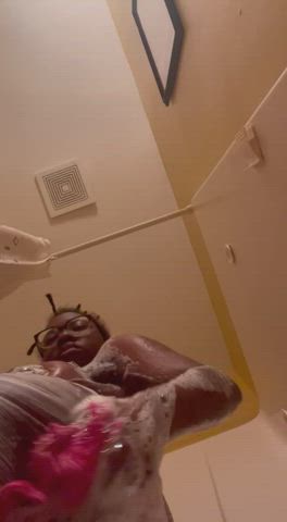 Ass Ebony Shower gif