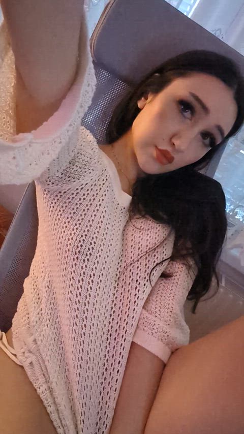 girl dick onlyfans tease trans trans girls real-orgasms gif