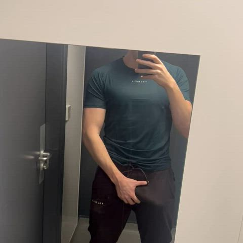 Going commando hope I run into something submissive and breedable in the gym showers