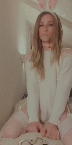 Under the cute look is my naughty caged sissy <3
