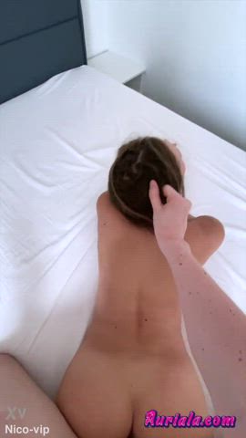 18 years old amateur back arched brunette doggystyle german hair pulling homemade