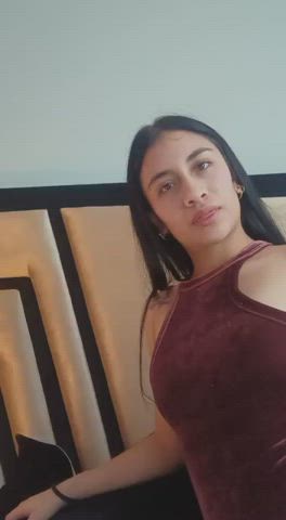 ass latina lingerie gif