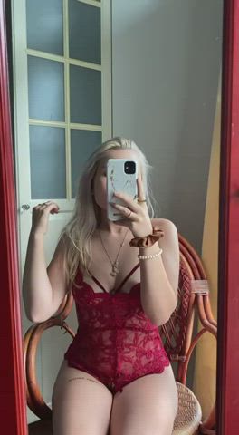 blonde ora young tits gif