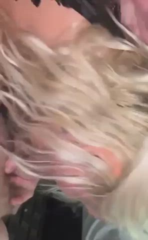 Bull Cuckold Threesome gif