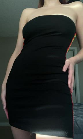 my perky, natural tits still have a nice jiggle to them [OC]