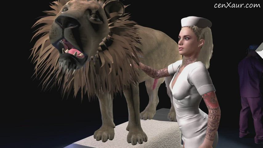 3d animation big dick big tits blonde farm hospital vr gif