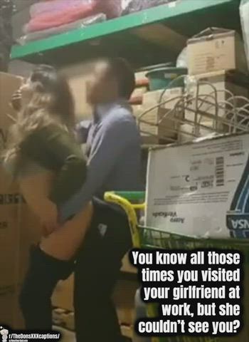“She can’t see you right now...”