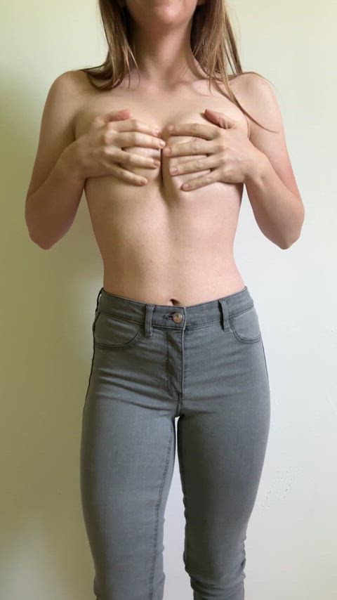 I know my boobs are small but I can't change it..