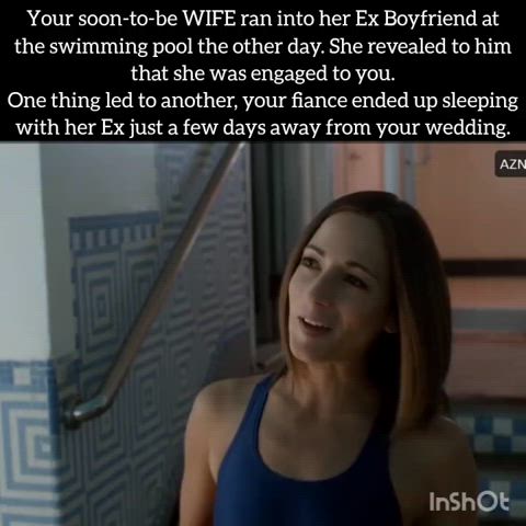 Something tells me she's fucking him even after marrying you 😆