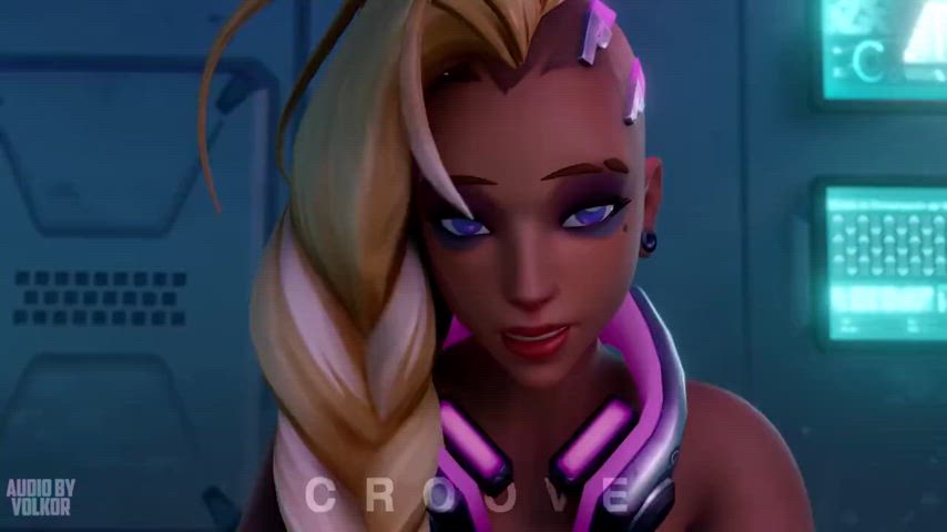 Sombra get creampied (Croove, Volkor)