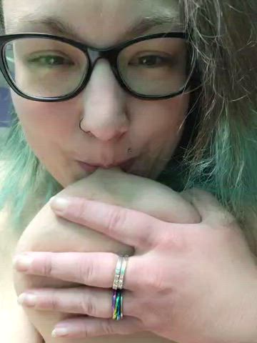 Sucking Tits GIF by chan934