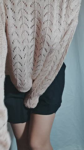 Would you have guessed that i wore this underneath? [F]