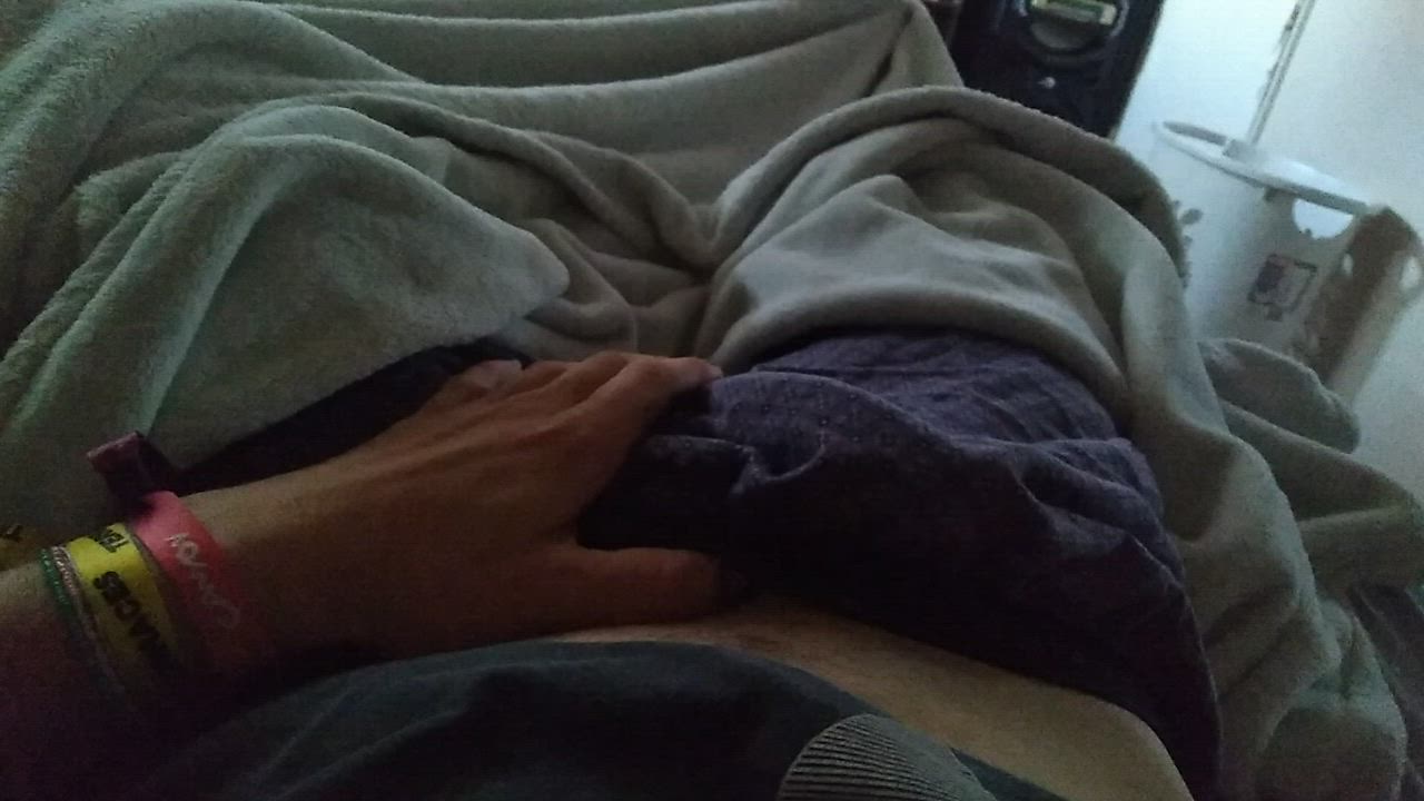 Bouncing Cock Solo gif