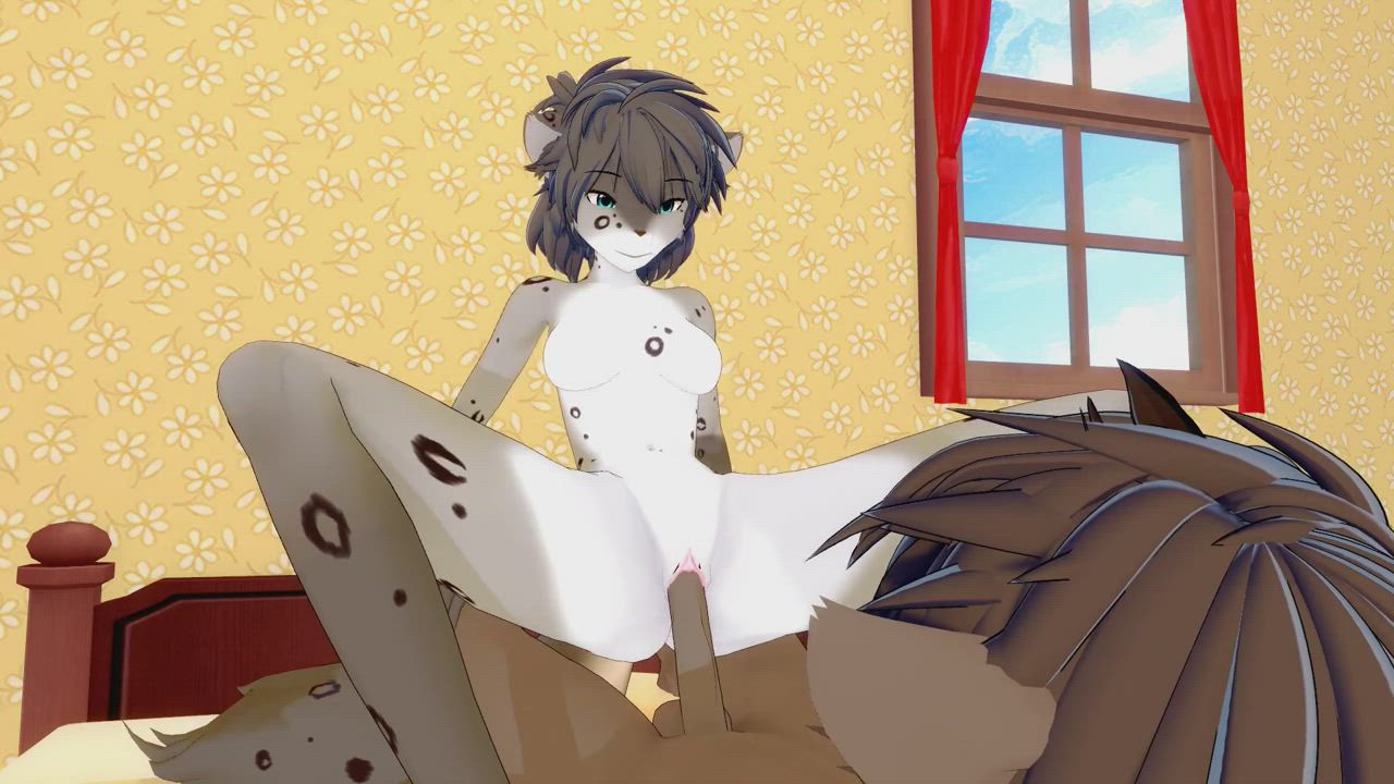 Animation Bed Sex Cowgirl Cute Japanese Kitty Riding gif